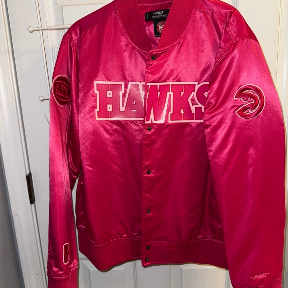 Pro Standard Women's Pink Bomber Jacket